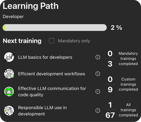 CyberCoach Developer AI Learning Path