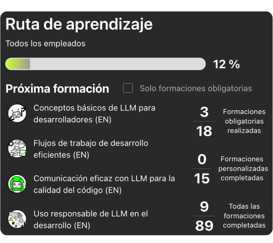 learning path ES good