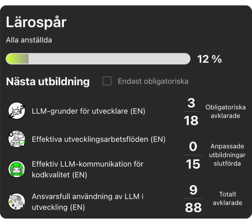 lerning path SE good